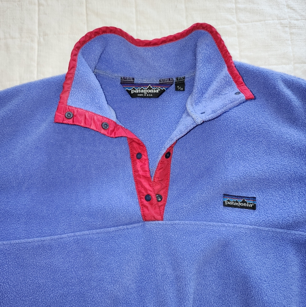 Patagonia fleece 1/4 Snap Sz 9/10